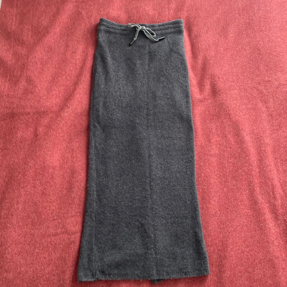 Wool maxi skirt made in Italy size Xsmall
